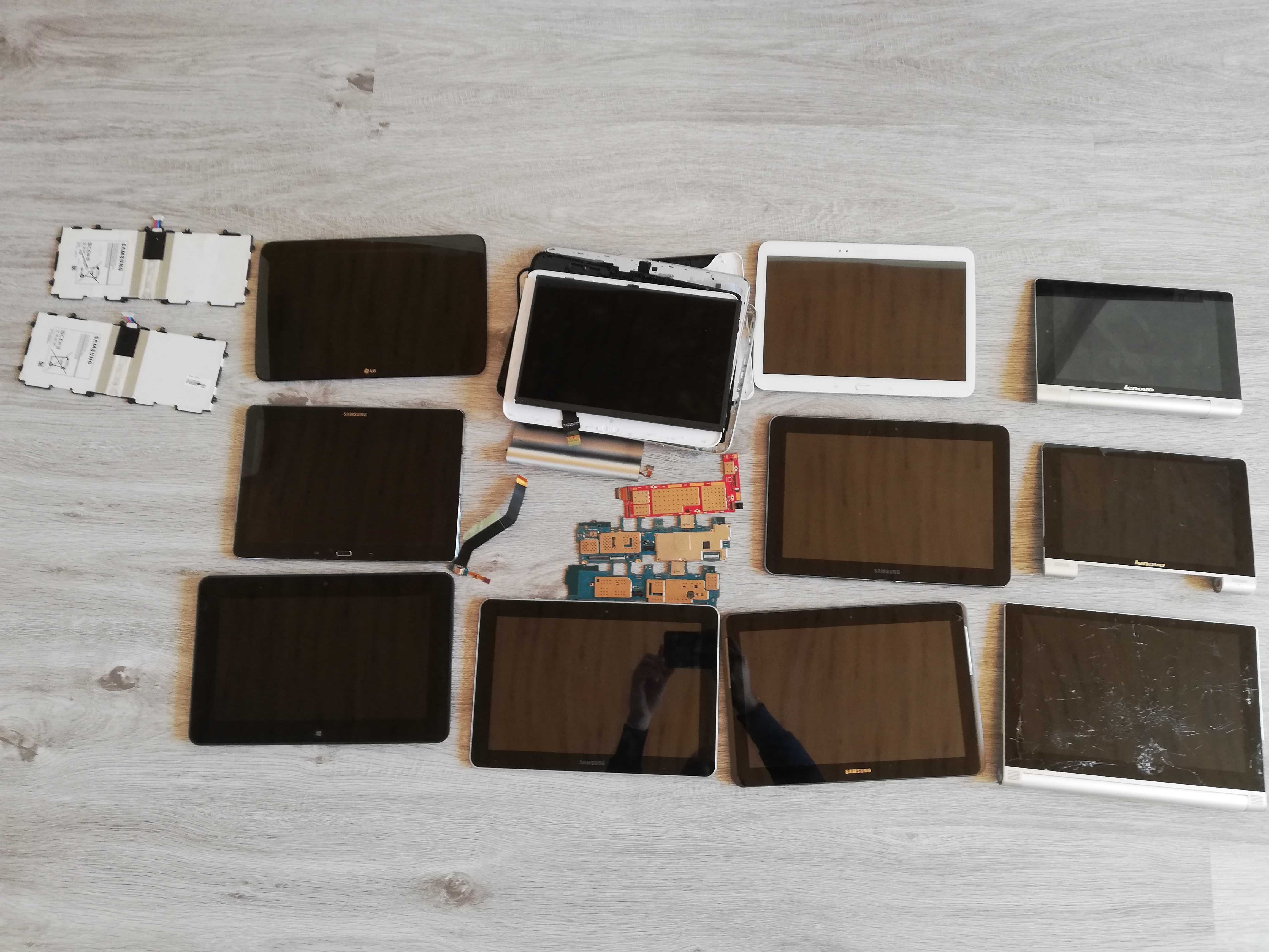 Лот таблети 12 броя Apple Ipad Samsung Lenovo Dell