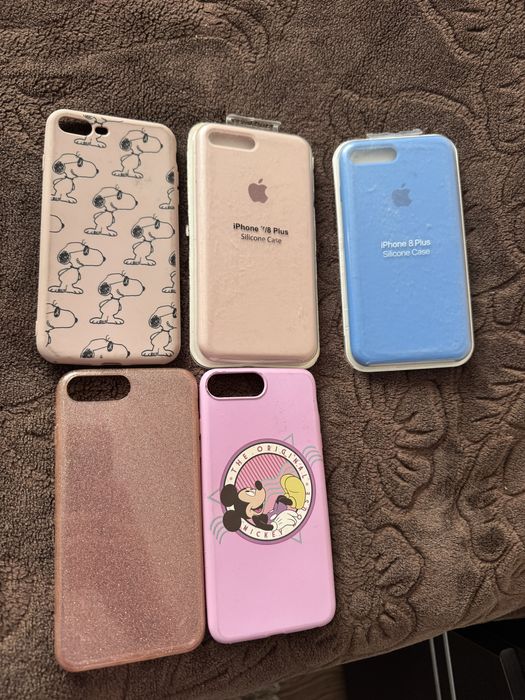 Vand Huse iphone 7-8, sau 7-8 iphone plus stare buna si noi 10 lei buc
