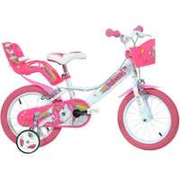 Bicicleta  Fete Unicorn 14"- Factura, Garantie, Posibilitate Rate