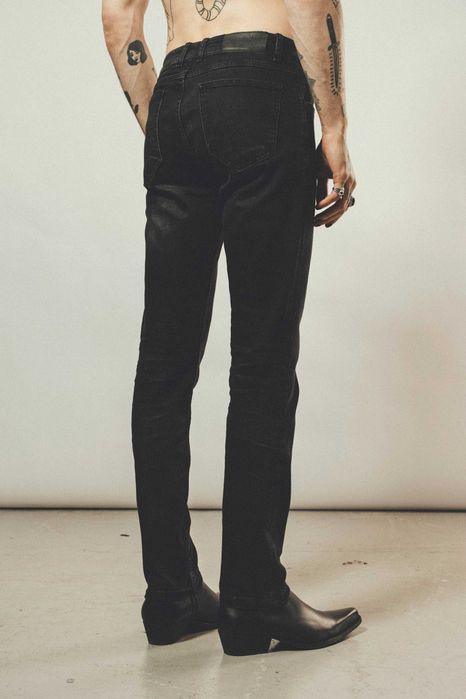 Нови черни дънки 117 Essential Jeans Other UK Vintage Black размер 32