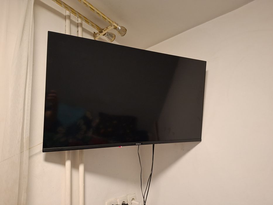 Смарт телевизор WellStars 43" Диагональ, Full HD голосовой поиск