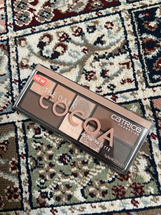 Catrice cocoa палетка теней