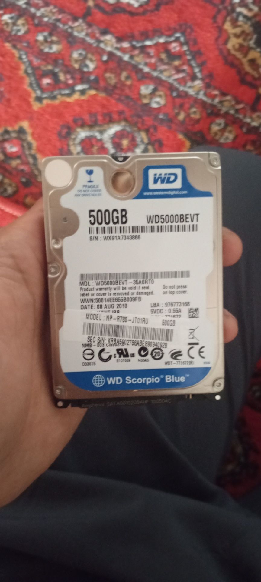 Samsung R780 notbuk