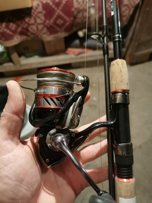 DAIWA Lanseta spinning plus mulineta