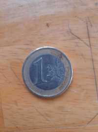 Vând monedă 1 euro Juan Carlos 2001