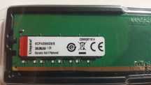 16 GB (2x8) Kingston 8GB DDR4 2666MHz