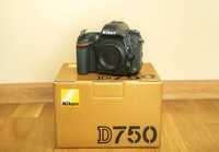 Nikon D750 - BODY - Full frame DSLR - 34.000 cadre