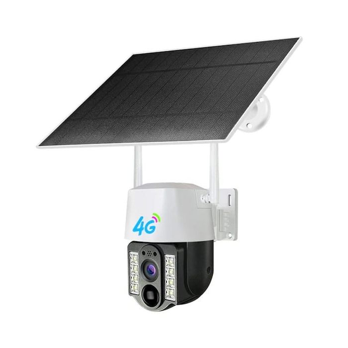 Camera supraveghere cu panou solar si cartela SIM 4G