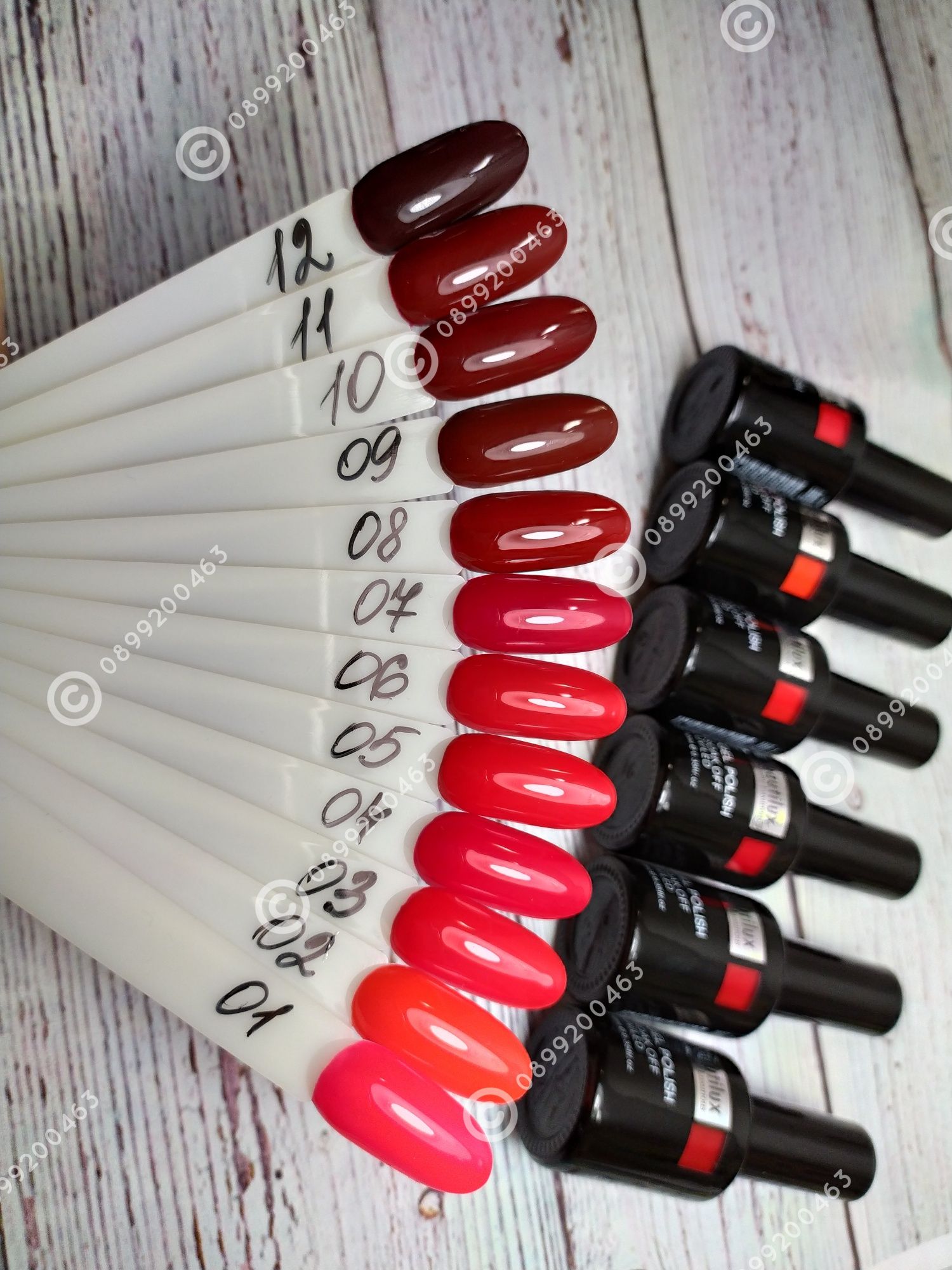 Разпродажба ! 7лв/бр. Гел лак 120 цвята Beautilux 10ml