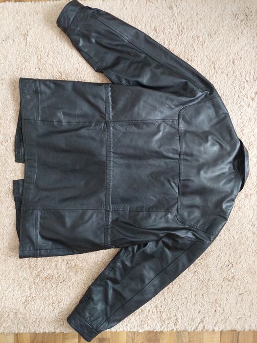 Geaca din piele naturala,de barbati,marime mare