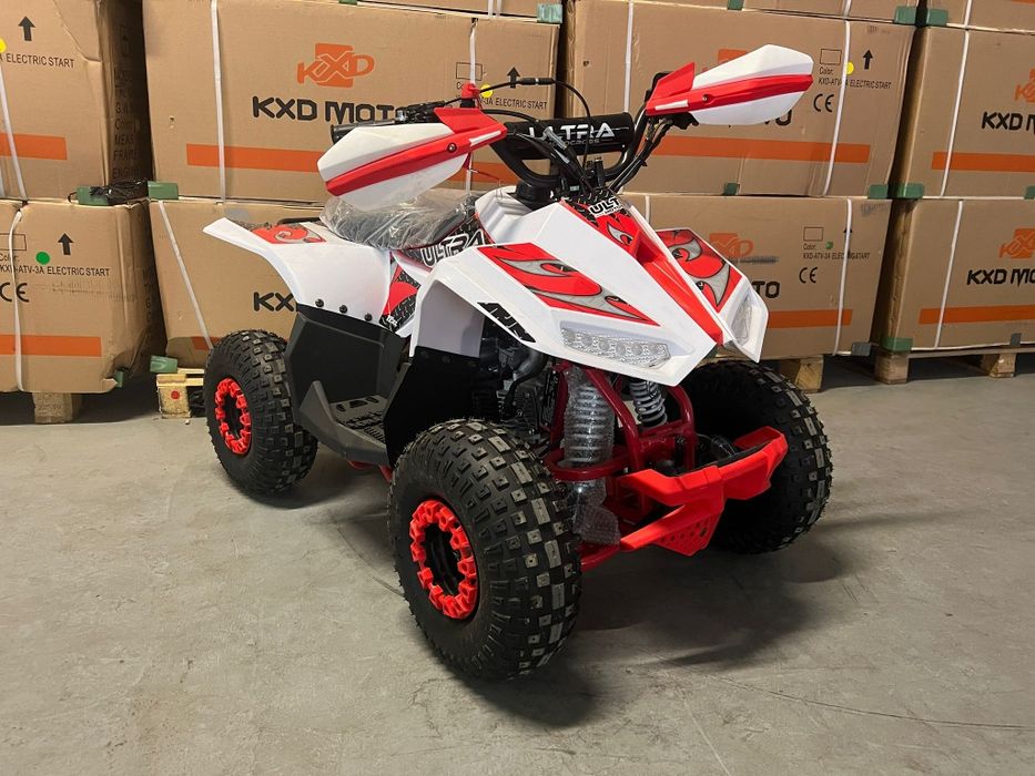 ATV 125cc ultra culoare roșie nu cu livrare și garanție