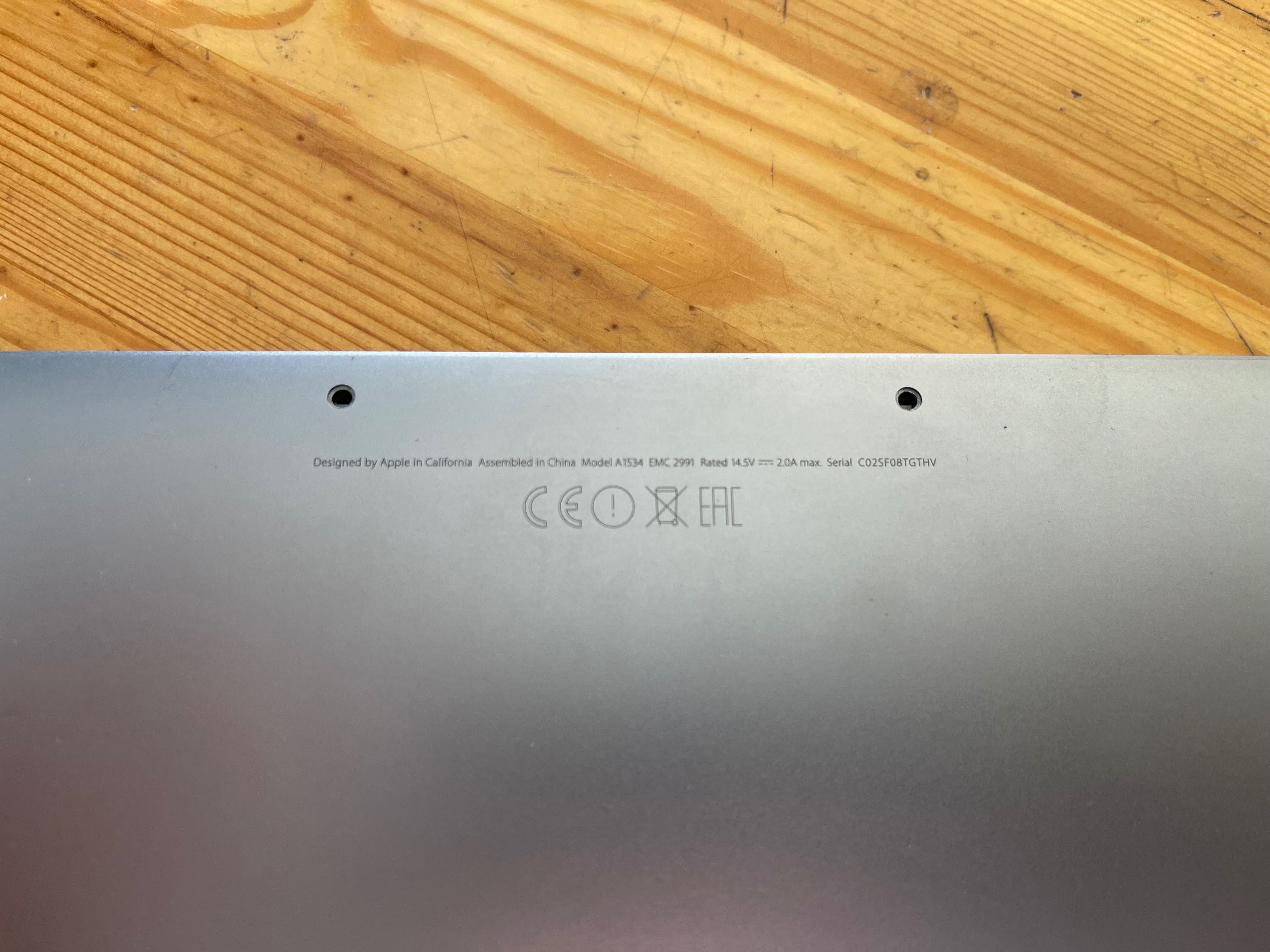 Apple Macbook 12 A1534
