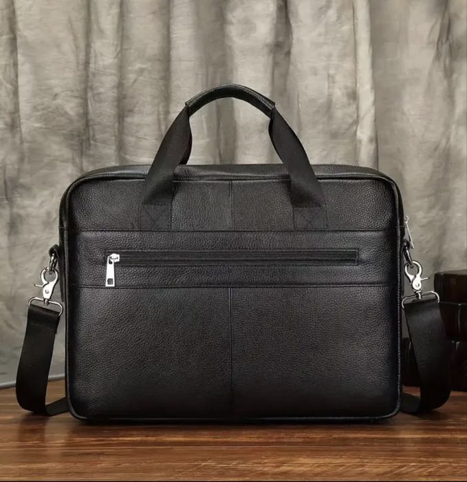 -16%Промоция•Елегантна и удобна черна бизнес чанта SCHLATUM*[Лаптоп 15