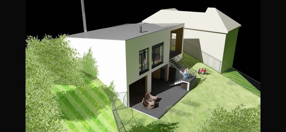 Teren de vânzare cu proiect de construcție aprobat. +4915163808323