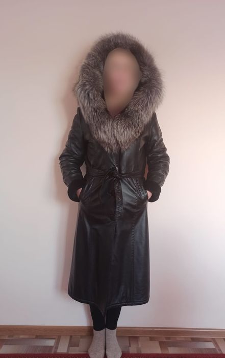 Дубленка натуральная кожа и мех