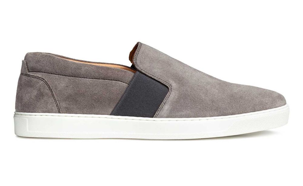 2 pantofi sneakers/loafers unisex din piele H&M/BP mar.39, noi, etich.