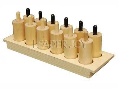Cilindrii de presiune - Material Montessori
