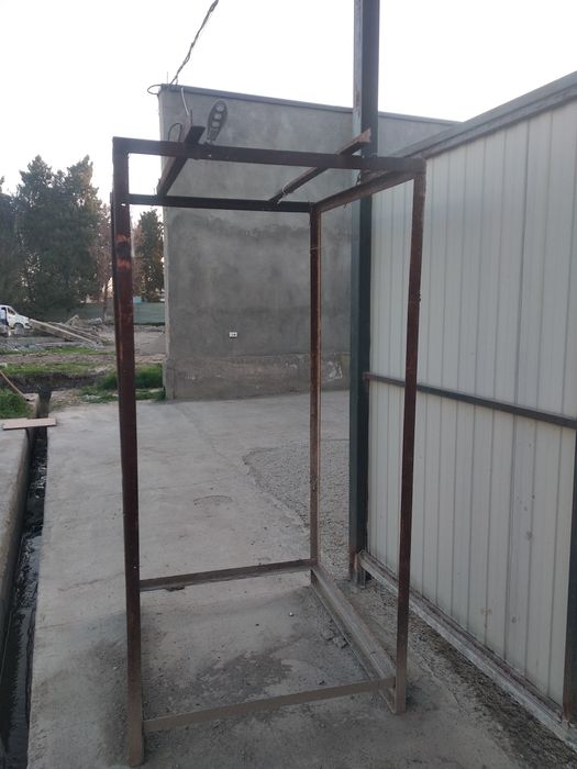 Клетка ясаш учун каркас уголникдан