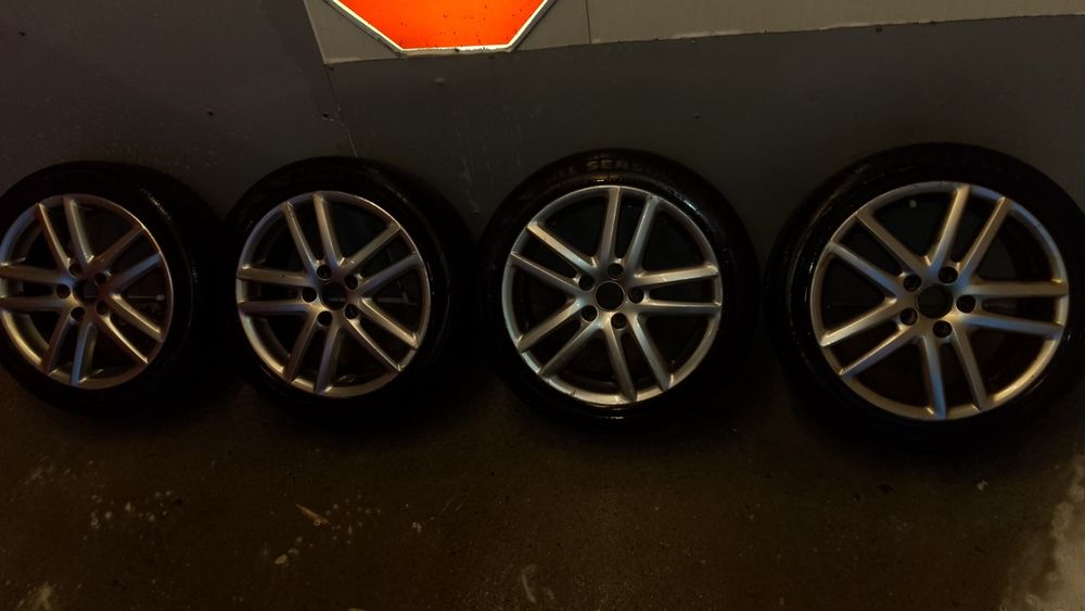 Jante aliaj 17” + anvelope all-season – set complet