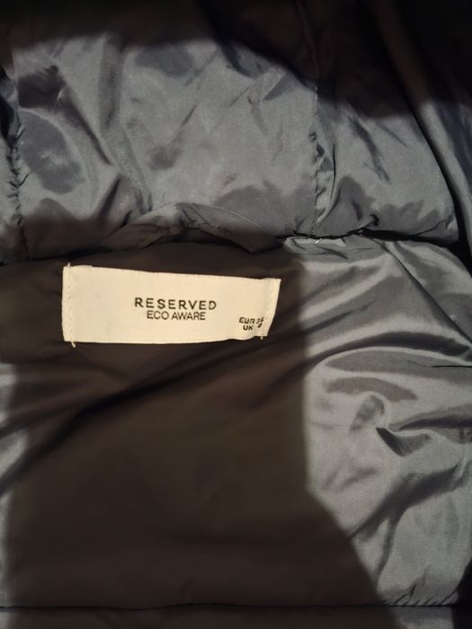 Дълго ватирано палто Reserved размер S