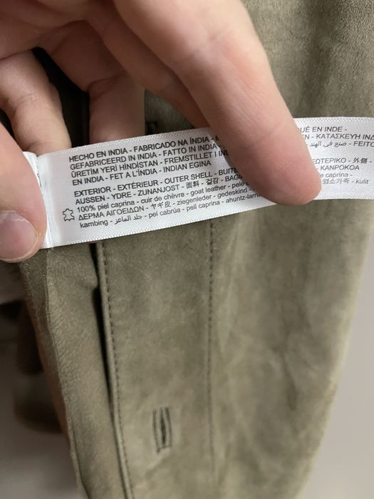 jacheta piele Massimo Dutti