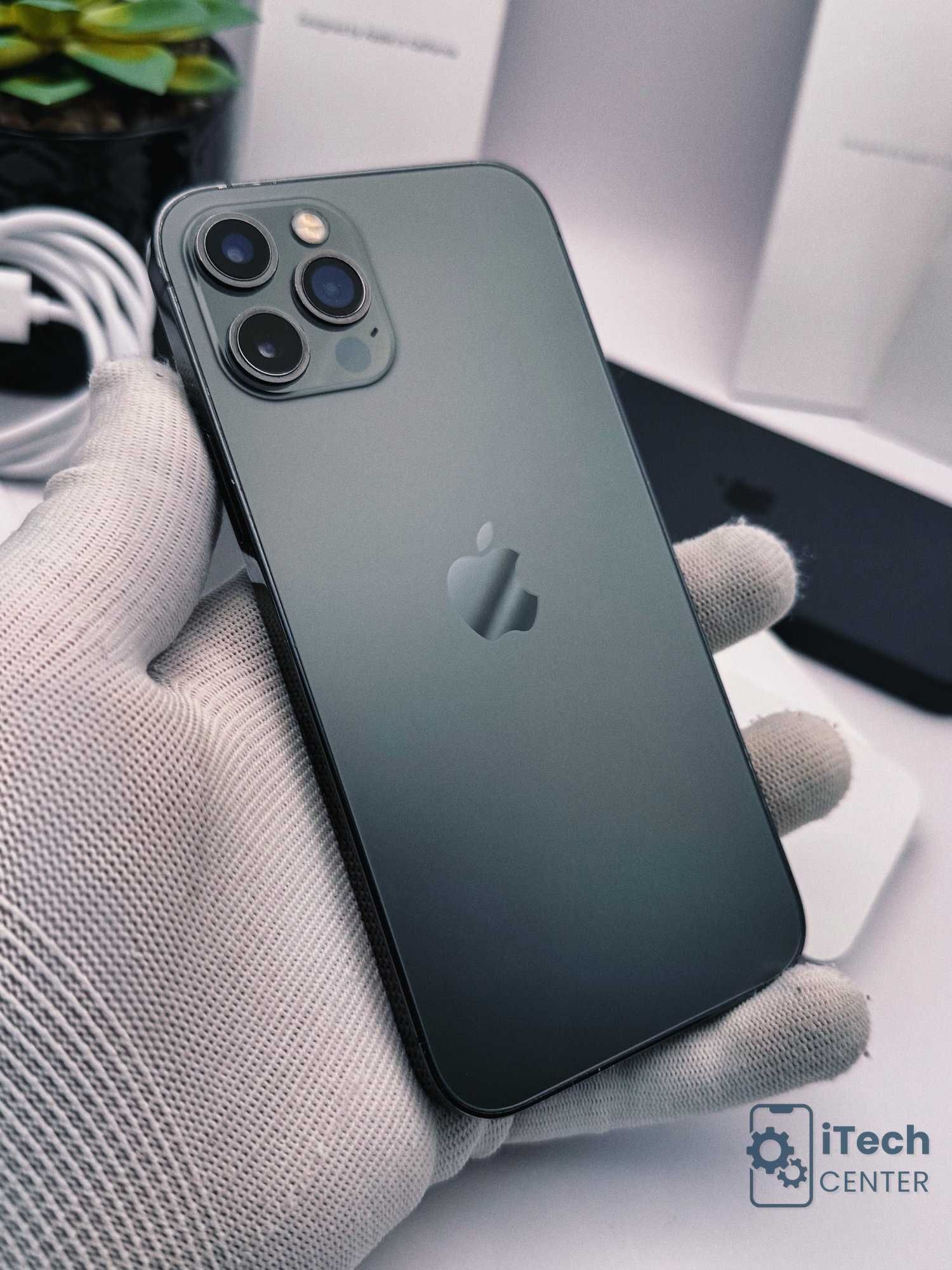 iPhone 12 Pro, 128GB, Space Gray, 100% батерия, ОТЛИЧЕН!