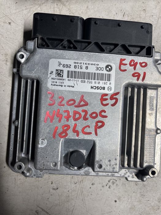 Kit pornire bmw e90 e91 e92 e92 2.0d n47d20c 184cp ecu bmw e90 e91 e92