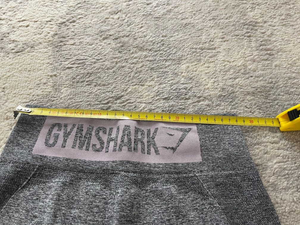 Colanti Gymshark dama marimea S model High Waisted Flex gri-violet