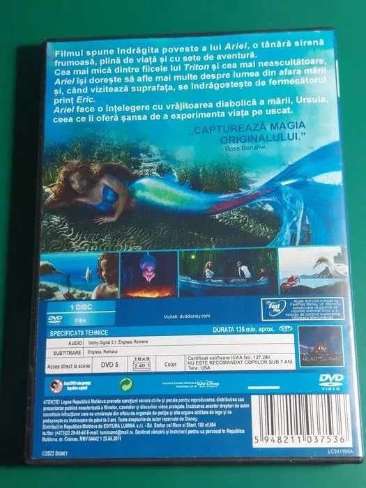 Disney Mica Sirena Flimul 2023 - Dublat limba romana - DVD