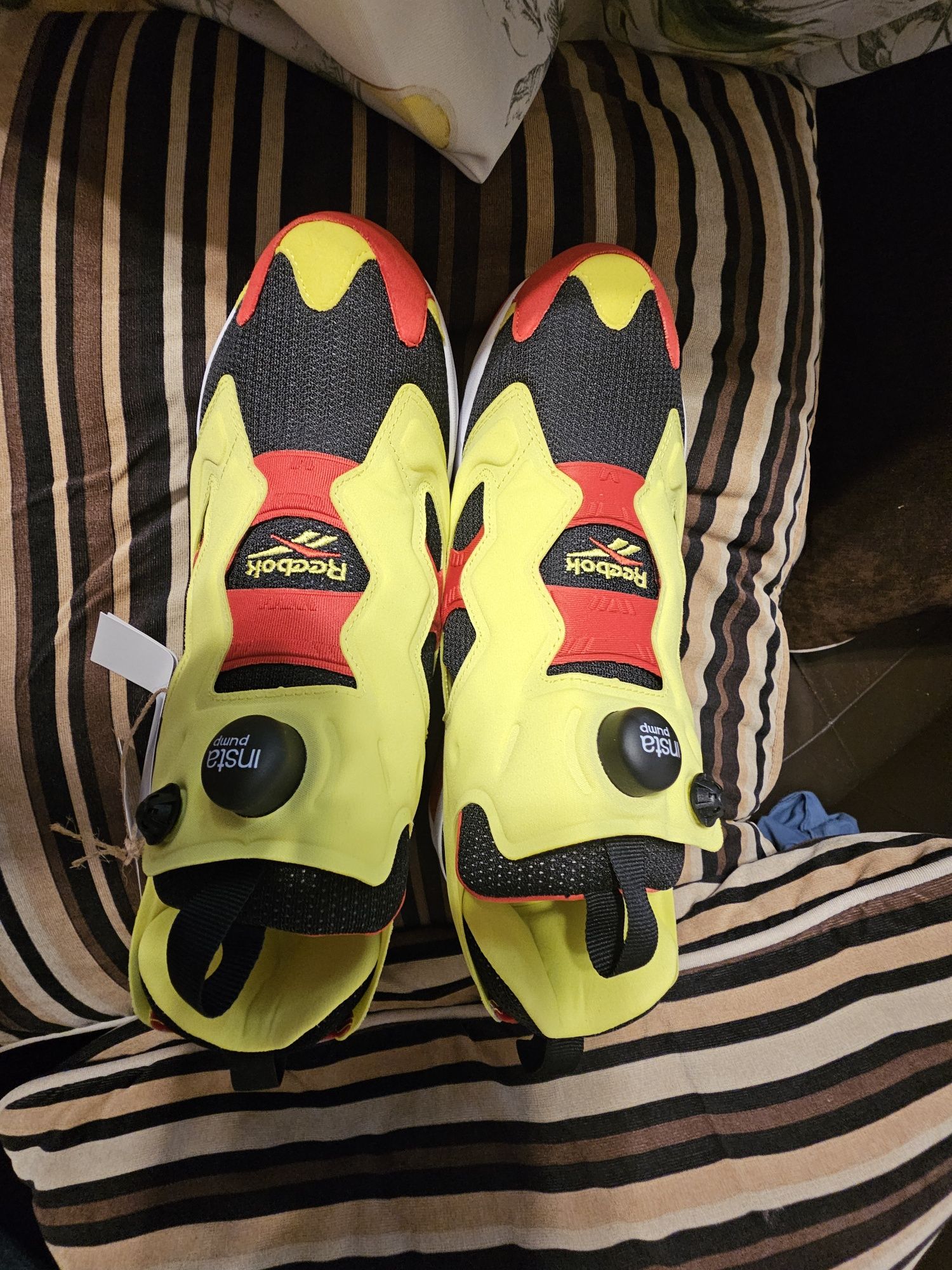 REebok instapump Fury Citron стелка 25.5, 29.5 и 30 сантиметра