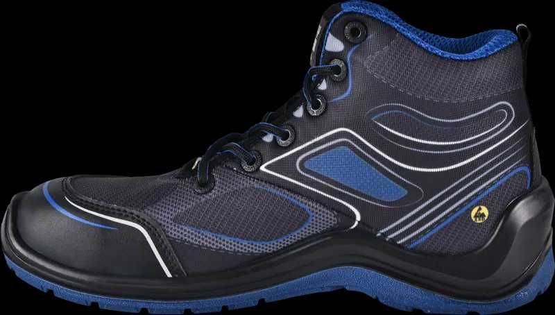 Работни защитни боти тип Маратонки FLOW MID Blue SAFETY JOGGER Белгия