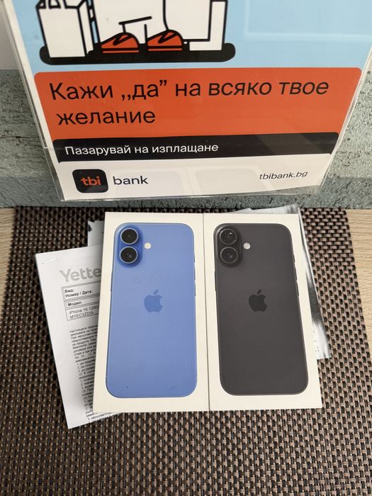 НОВ!36М*iphone 16 от 56лв/м ЛИЗИНГ айфон 16 black
