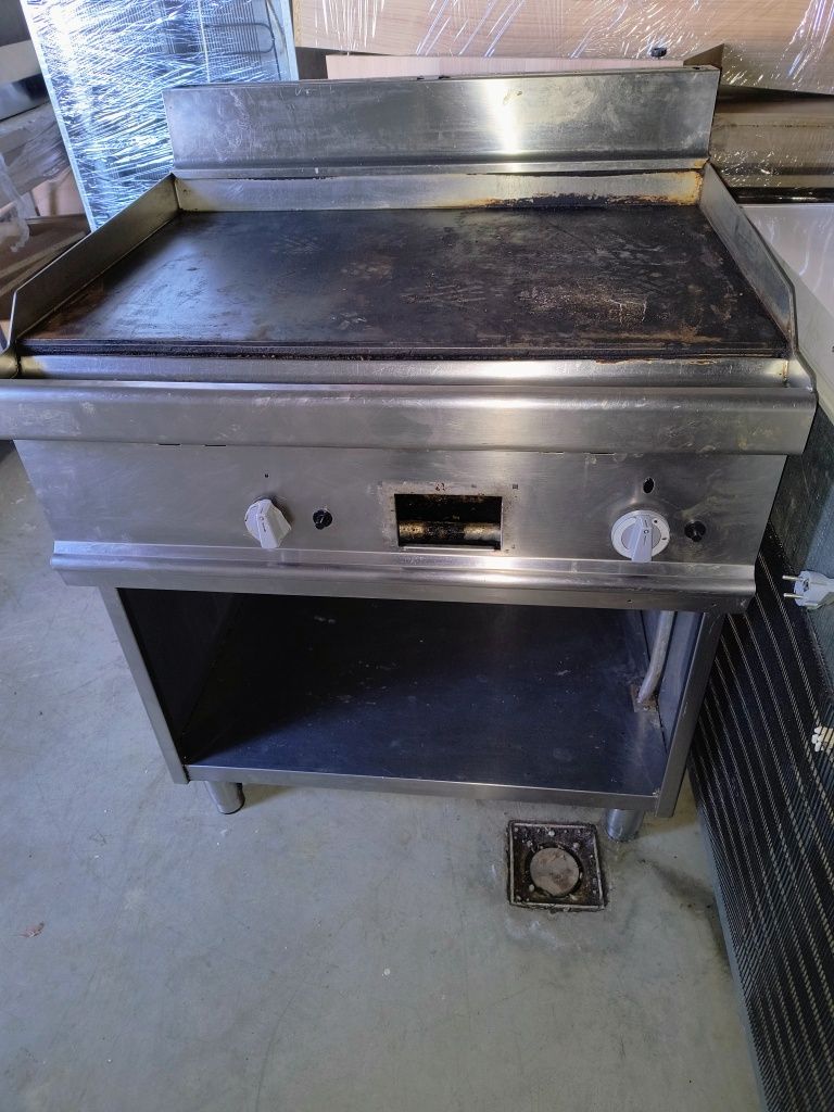 Grill plat pe gaz 80cm x 50cm