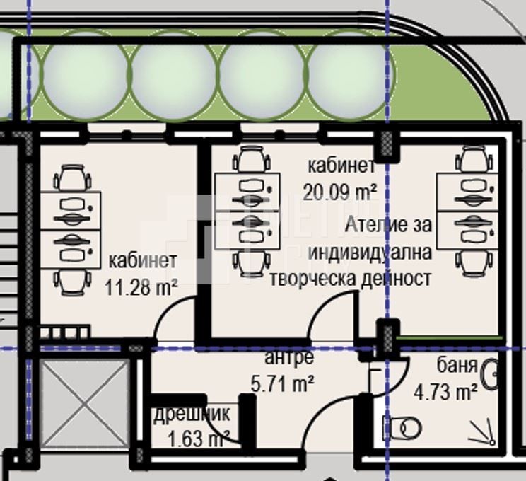 Продава се Двустаен апартамент в София, Овча купел - 63 кв.м за 1485 €/кв.м - Снимка #3