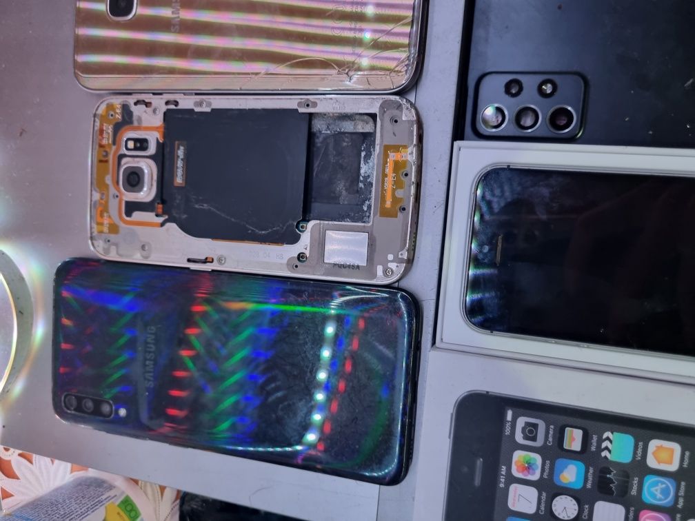 Lot telefoane de piese și funcționale, samsung s10,s7,s6,a70,a52s ,