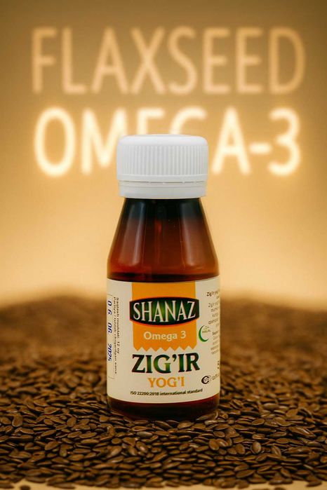 Масло Льняное 50мл  (Зиғир ёғи)