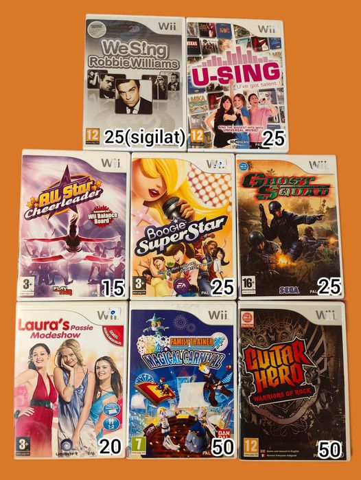Jocuri pentru Wii/Nintendo DS