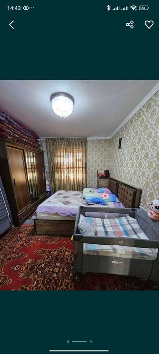 Продаётся квартира на Паркентский перед карзинка 3/9/9 82кв²