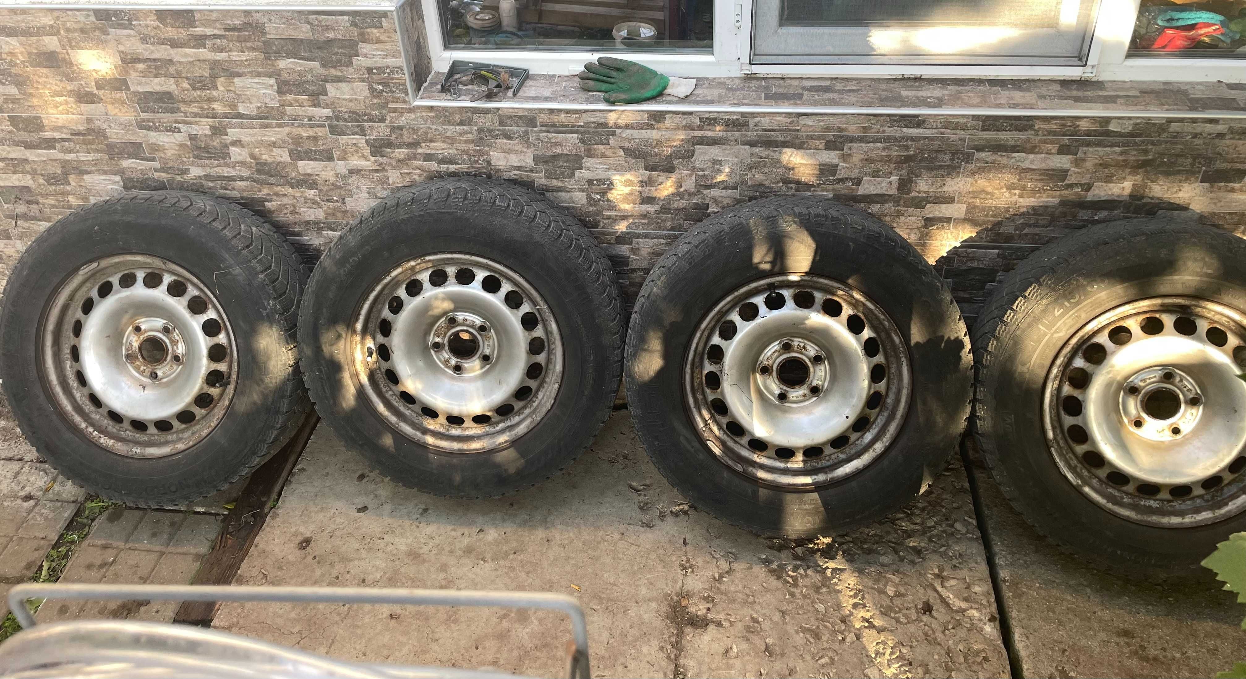Джанти с гуми 16'' 5x112 vw/audi