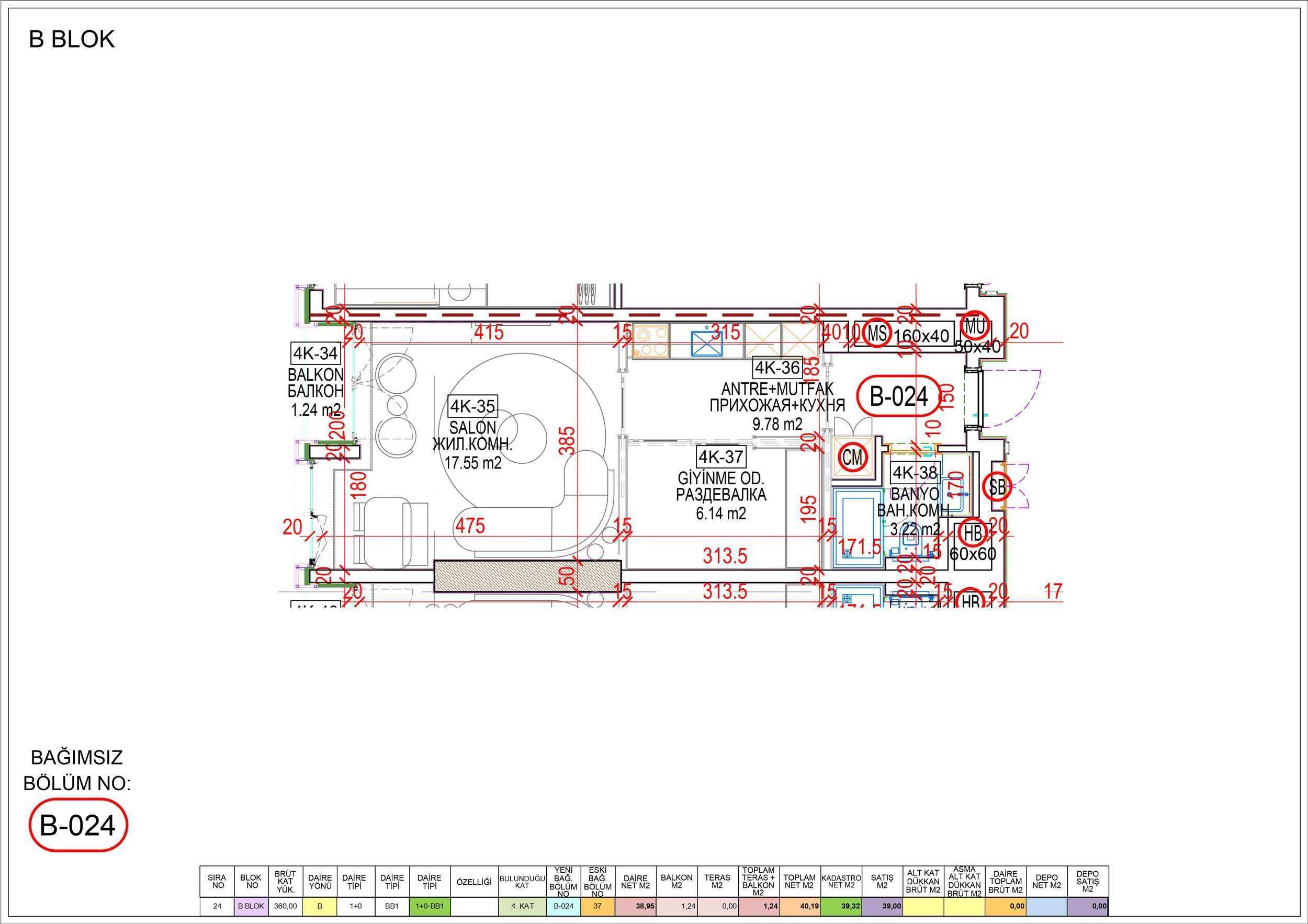 Продажа квартира 2/4/23 NEST ONE Ул Фуркат  (МИИ)