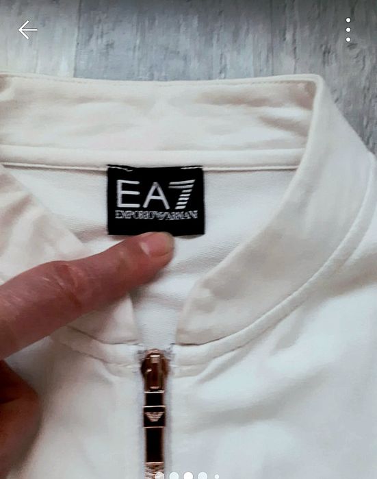Bluza alba Armani