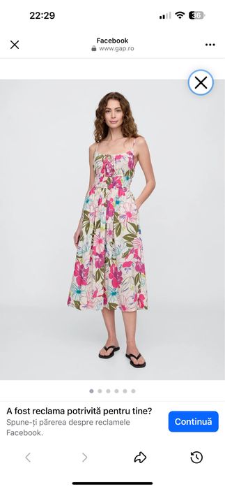 Rochie de vara Gap - marime M (38)