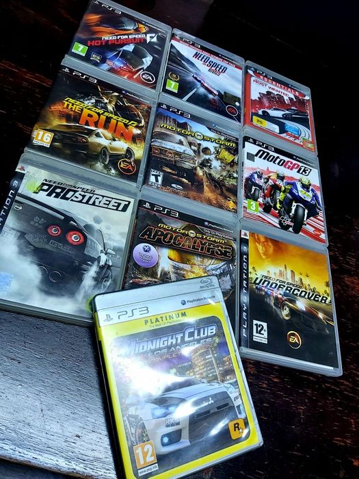 NFS/Moto Gp/Forza M/WRC/Motorstorm/G Turismo/Grid PlayStation3/Xbox360