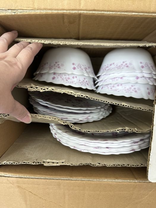 Посуда новая в коробке