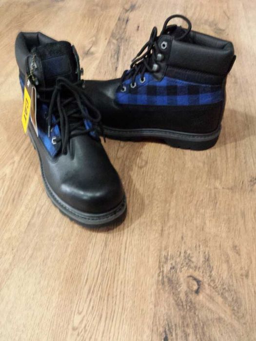 Bocanci barbat CAT Caterpillar originali noi piele 42