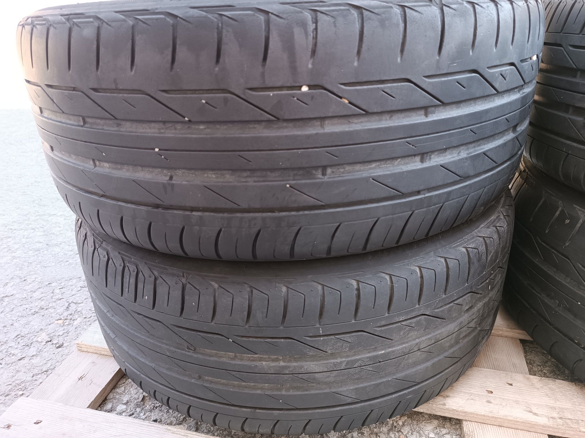 Лети джанти 17ки 5х112 Mercedes + летни гуми 225/45/17 Bridgestone