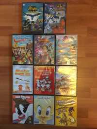 DVD uri DC Super Hero / Batman/Looney Tunes/Simba/Snoopy/Blinky Bill