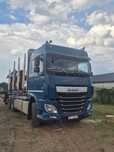 Vând daf xf cu macara loglift