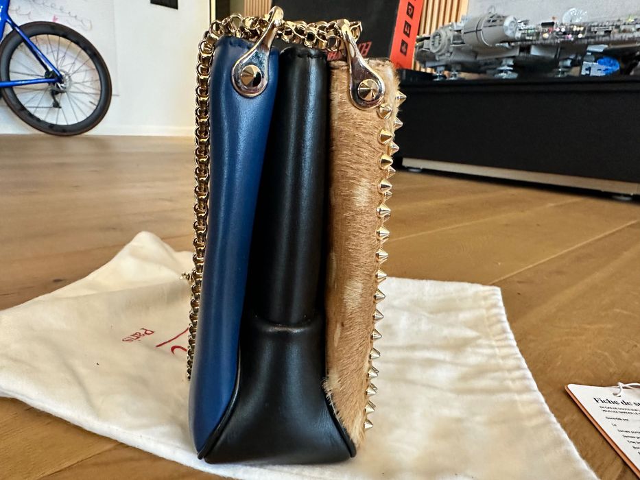 Christian Louboutin Triloubi Large Pony hair geanta