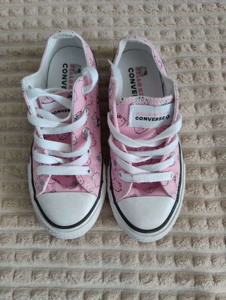 Tenesi Hello Kitty Converse mărimea 31